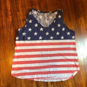 Patriotic tank